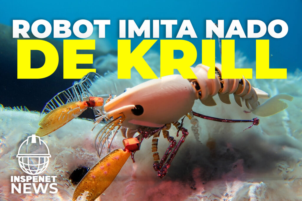 Un robot imita el nado de un Krill para explorar su vida acuática || INSPENET NEWS 16/09/2023