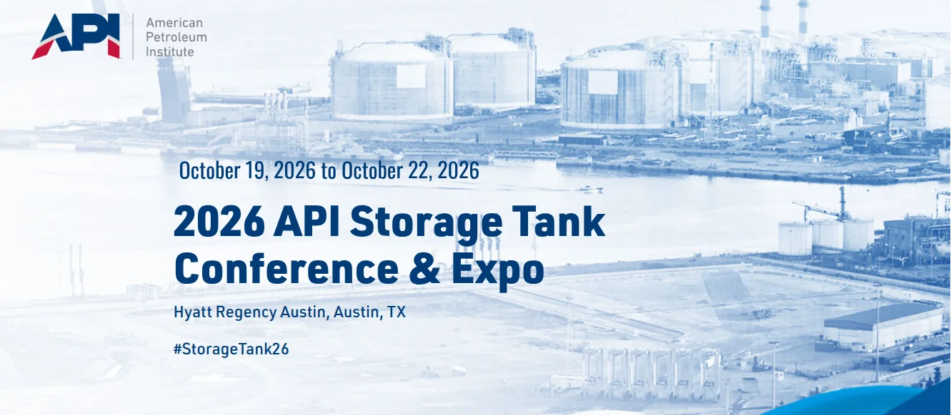 2026 API Storage Tank Conference & Expo.