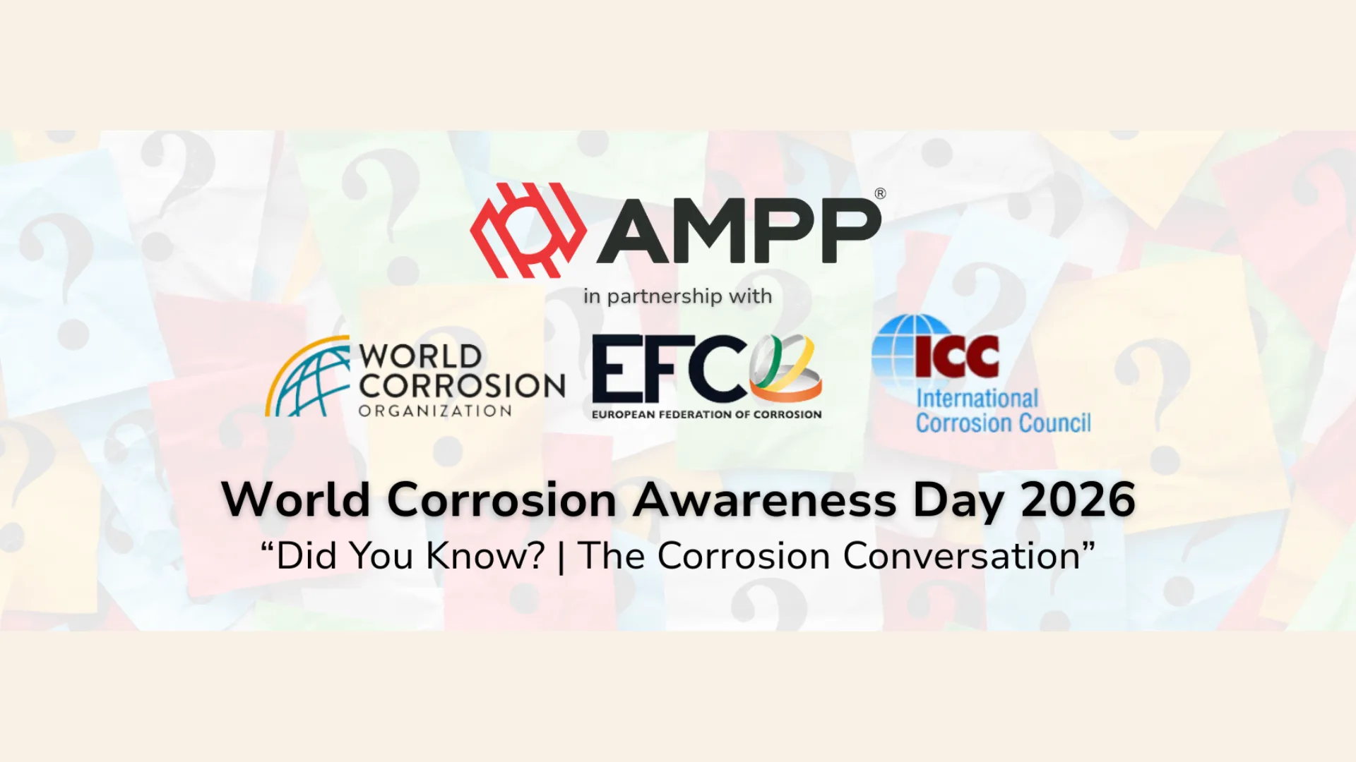 2026 World Corrosion Awareness Day Theme