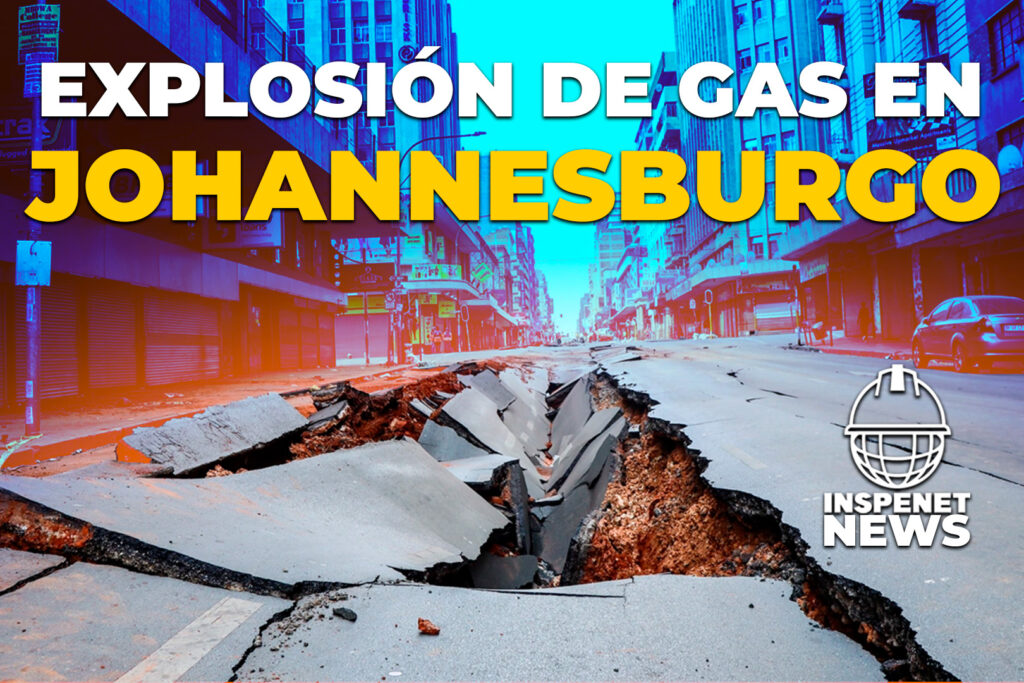 Fuga de gas causó explosión  en Johannesburgo || INSPENET NEWS 23/07/2023