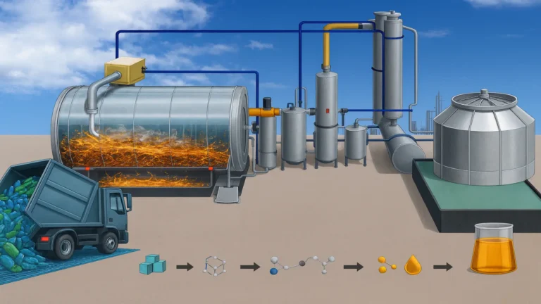 Chemical recycling: Advanced pyrolysis and depolymerization routes