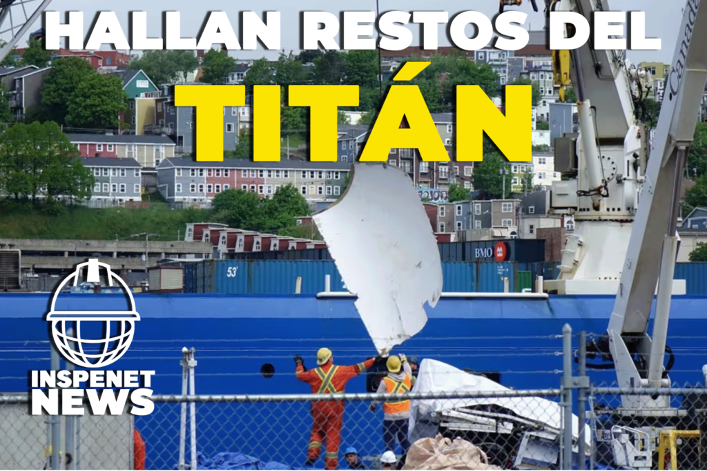 HALLAN RESTOS DEL TITÁN 😨 ¡IMÁGENES AQUÍ! 📹 || INSPENET NEWS 30/06/2023