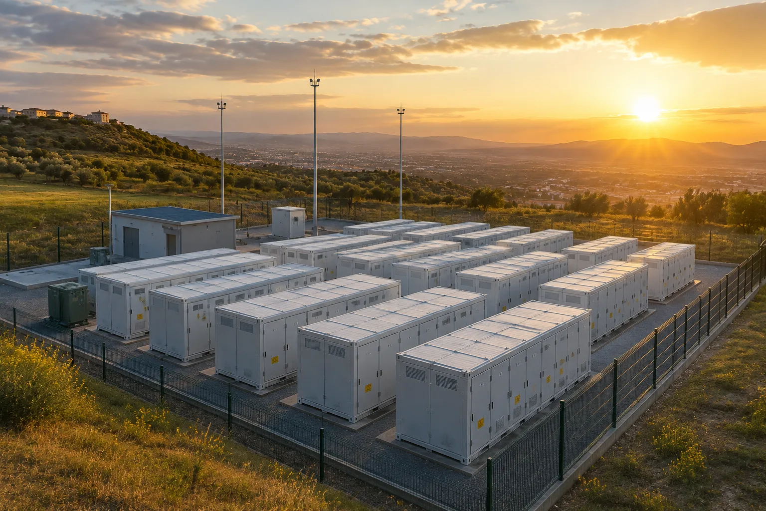 320 MWh BESS in Sicily for energy storage and grid flexibility