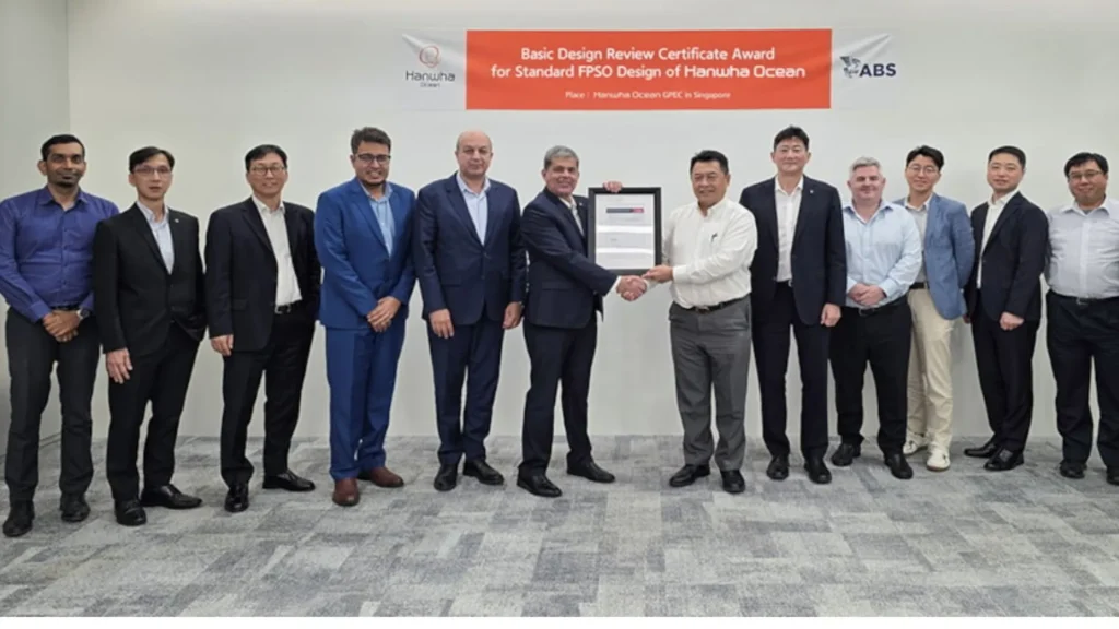 ABS certifies Hanwha Ocean’s deepwater FPSO design