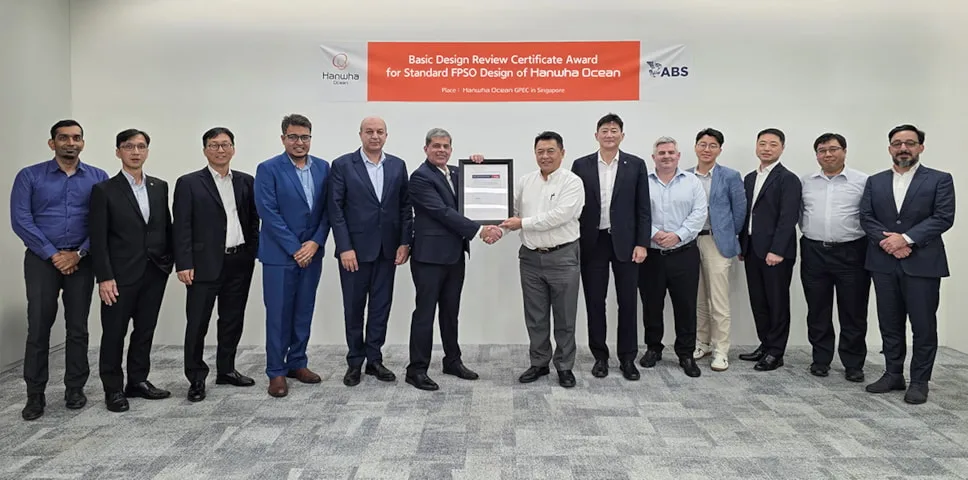Hanwha Ocean estandariza FPSO para Sudamérica y África