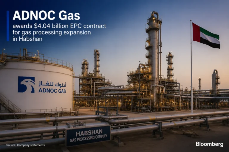 ADNOC Gas amplía infraestructura de procesamiento en Habshan