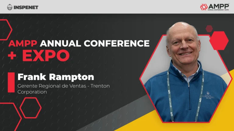 Recubrimientos anticorrosivos presentados por Frank Rampton en AMPP 2026.