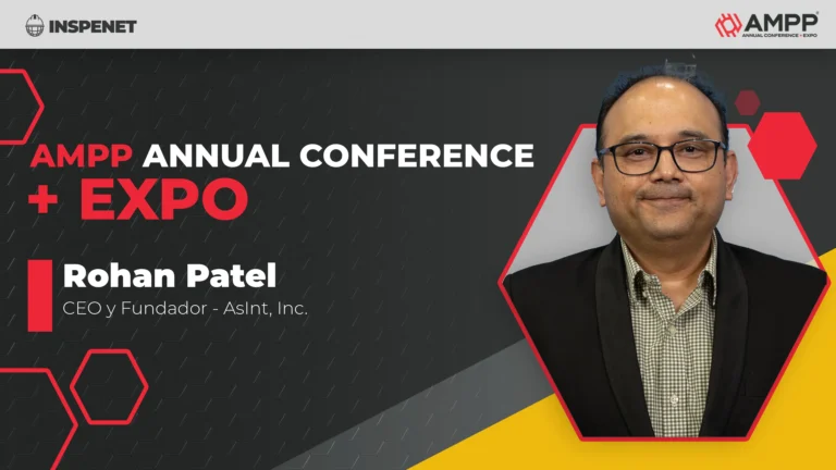 Rohan Patel, CEO de AsInt, en AMPP Annual Conference + Expo 2026.