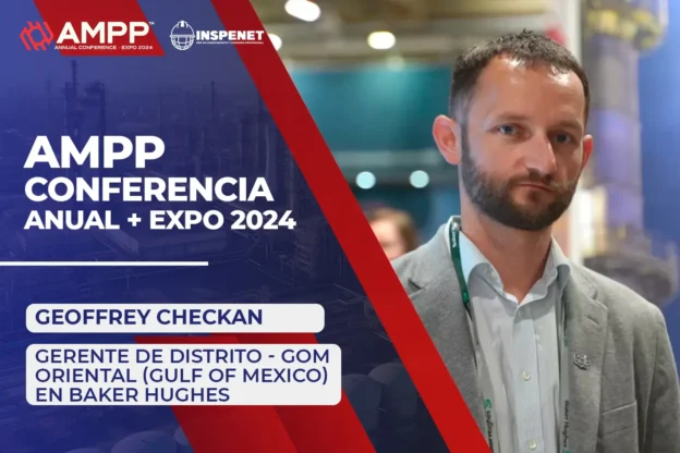 Geoffrey Checkan de Baker Hughes en AMPP 2024