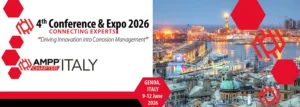 4th AMPP Italy 2026 Conference & Expo en Génova: conferencia y expo internacional sobre corrosión y protección
