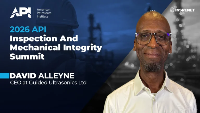 David Alleyne de GUL en API Inspection and Mechanical Integrity Summit 2026.