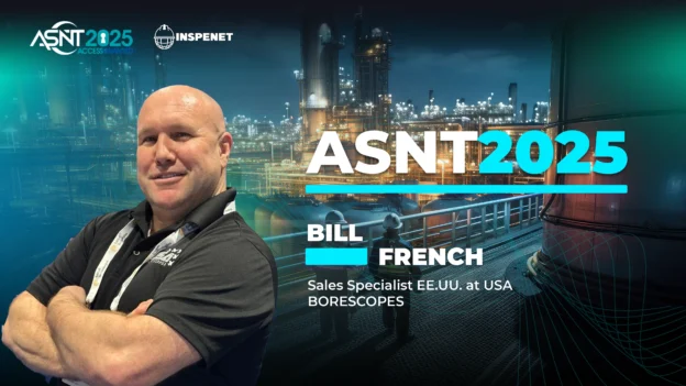 Bill French, US Sales Specialist for USA Borescopes, is participating in ASNT 2025.