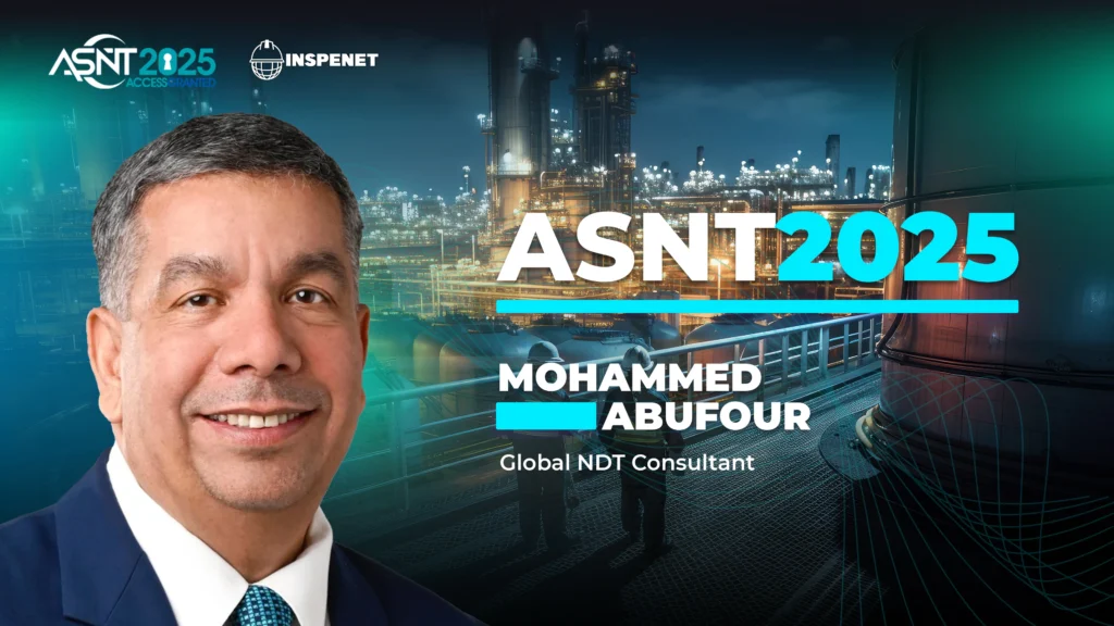 Mohammed Abufour receives major international award at ASNT 2025