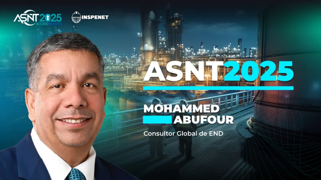 Mohammed Abufour recibe importante premio internacional en ASNT 2025