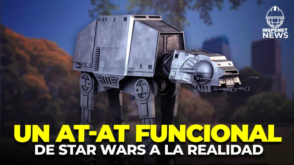 ¡El AT-AT de Star Wars cobra vida gracias a la impresión 3D!