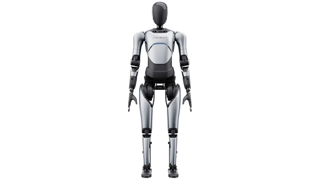 Agibot presentó 5 nuevos robots humanoides.
