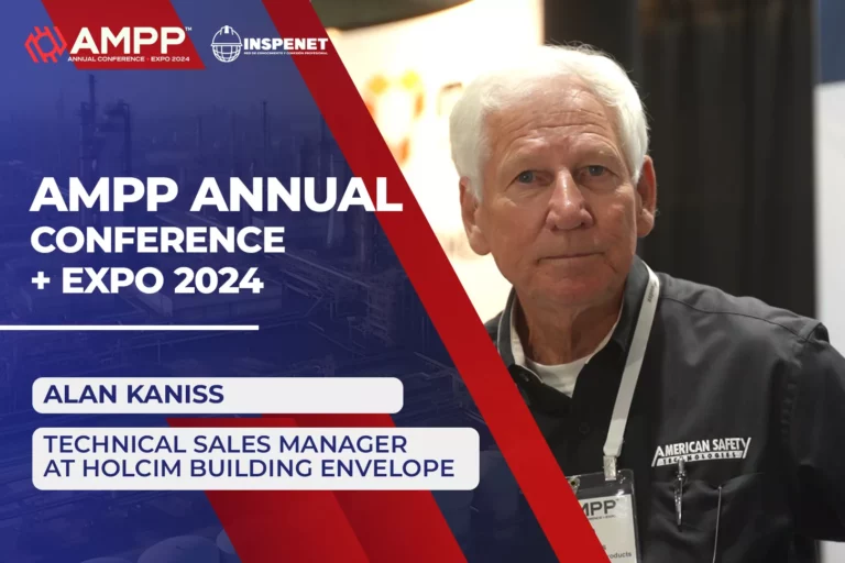 Alan Kaniss from Holcim building Envelope at AMPP 2024