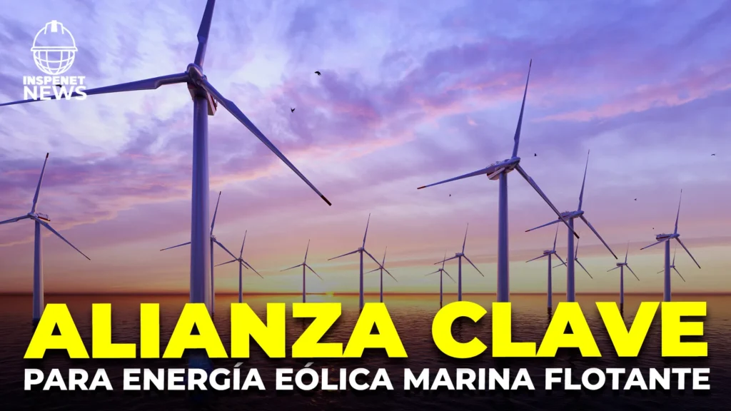 Acuerdo estratégico para un proyecto de energía eólica marina flotante