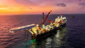 Allseas returns the Solitaire to the sea after modernizing its systems