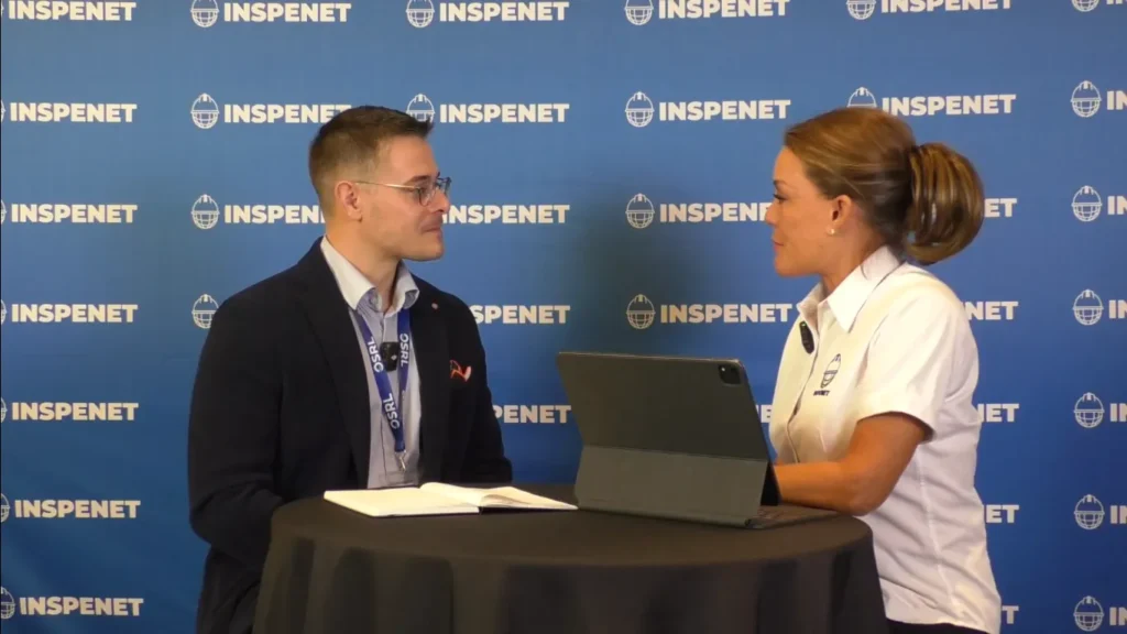 Antonio Carotenuto de THREE60 Energy durante entrevista en OSRL 2025