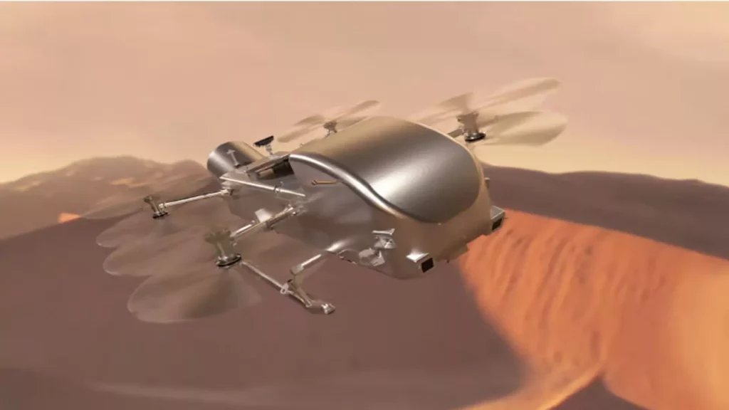Aprueban la misión Dragonfly para explorar la luna de Saturno