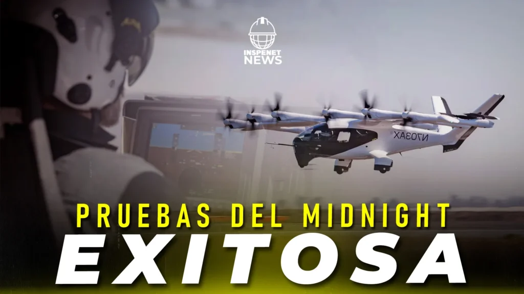 Archer avanza con vuelo pilotado del eVTOL Midnight