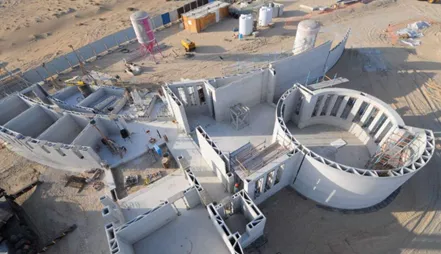 Transforming spaces with the use of 3D printing in construction