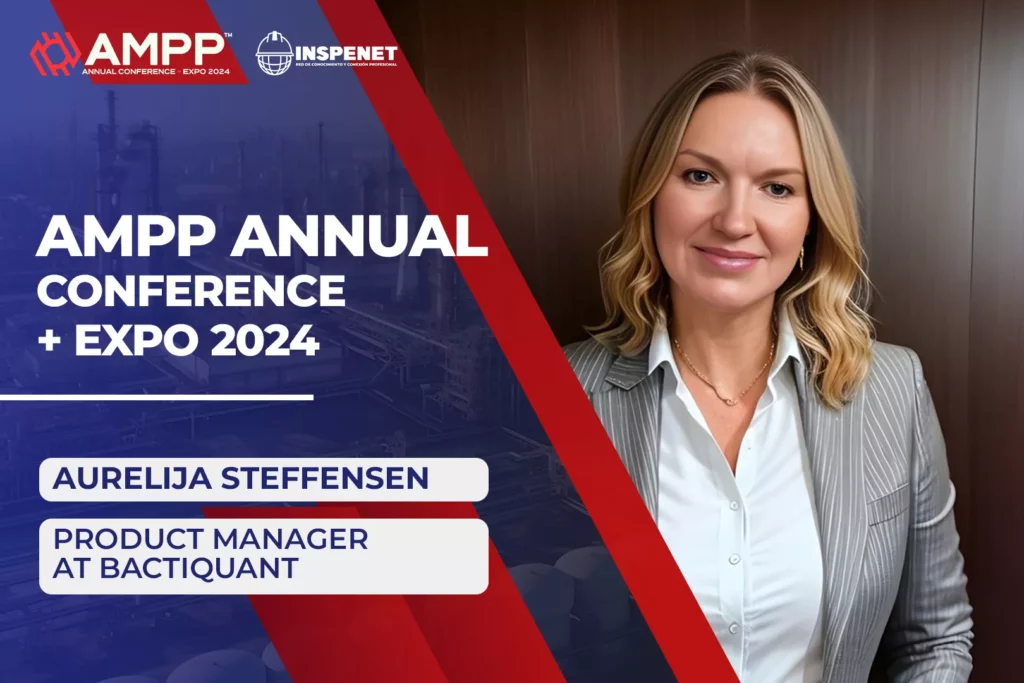 Aurelija Steffensen de Bactiquant en AMPP 2024