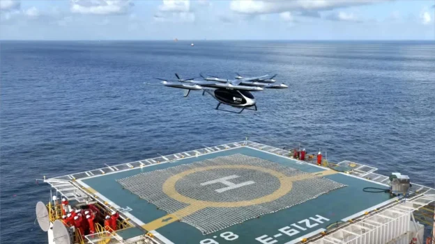 eVTOL de 2 toneladas en logística offshore