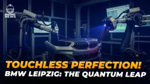 BMW Leipzig uses robots and terahertz sensors for contactless automotive inspection.