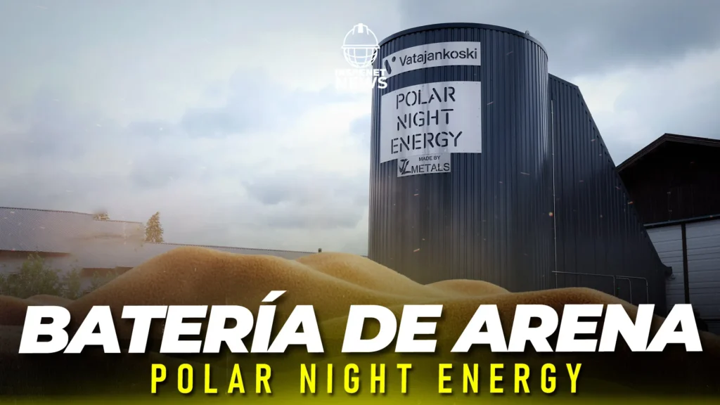 Finlandia activa la batería de arena más grande del mundo