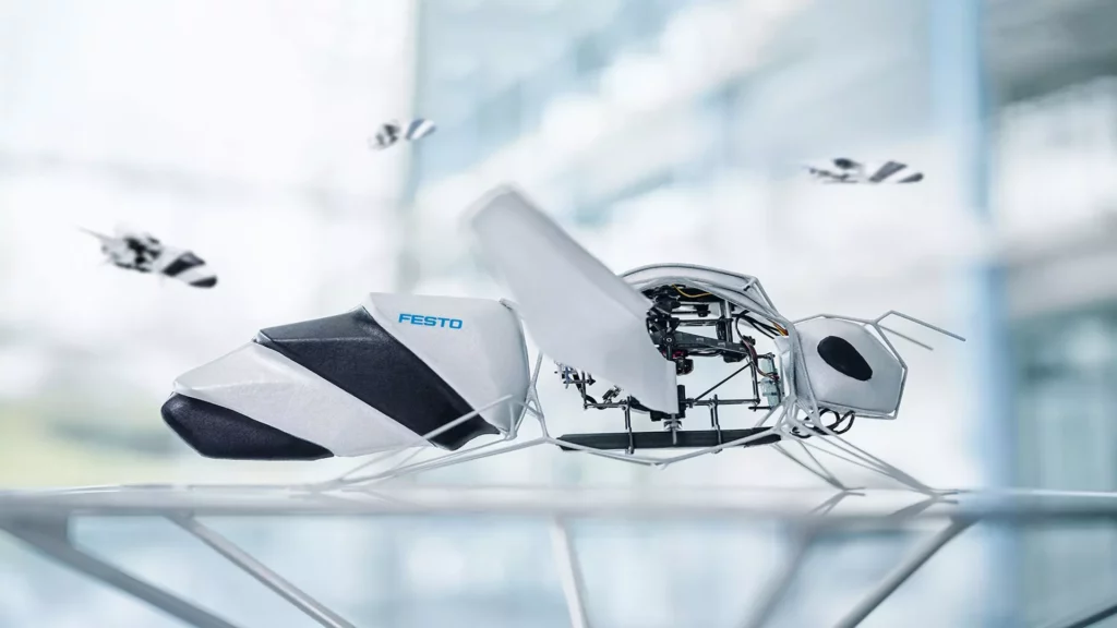 BionicBee abejas robots ultraligeras de vuelo autónomo