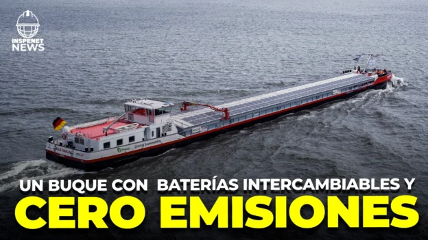 Un buque con baterías intercambiables y cero emisiones