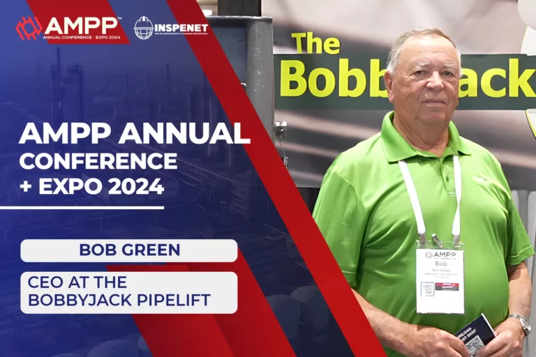 Bob Green from BobbyJack Pipelifts at AMPP 2024