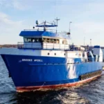 Buque R/V Brooks McCall de TDI-Brooks para estudios geofísicos y geotécnicos en el proyecto Delfin LNG.
