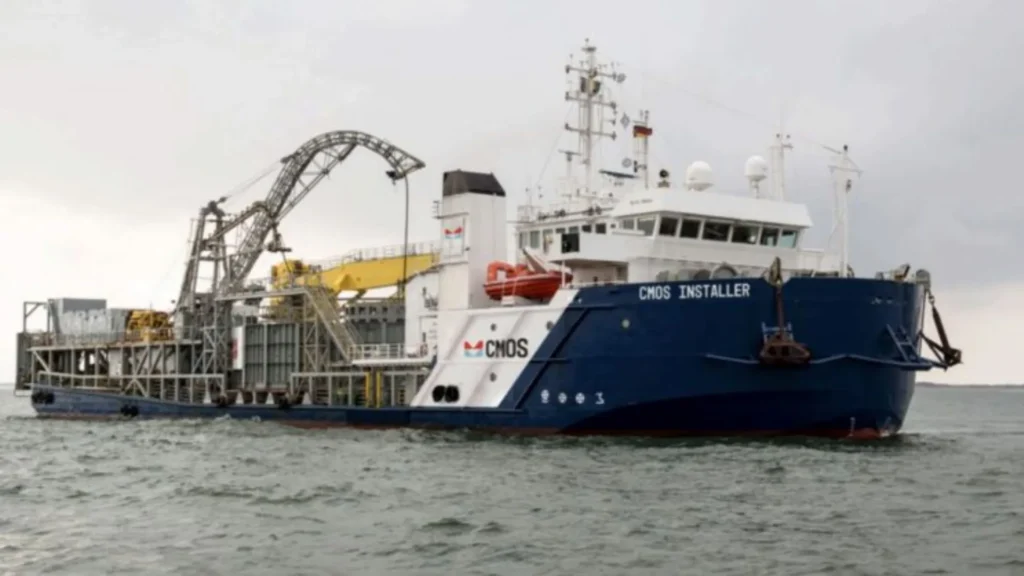 CMOS Installer inicia operaciones en parque eólico marino irlandés