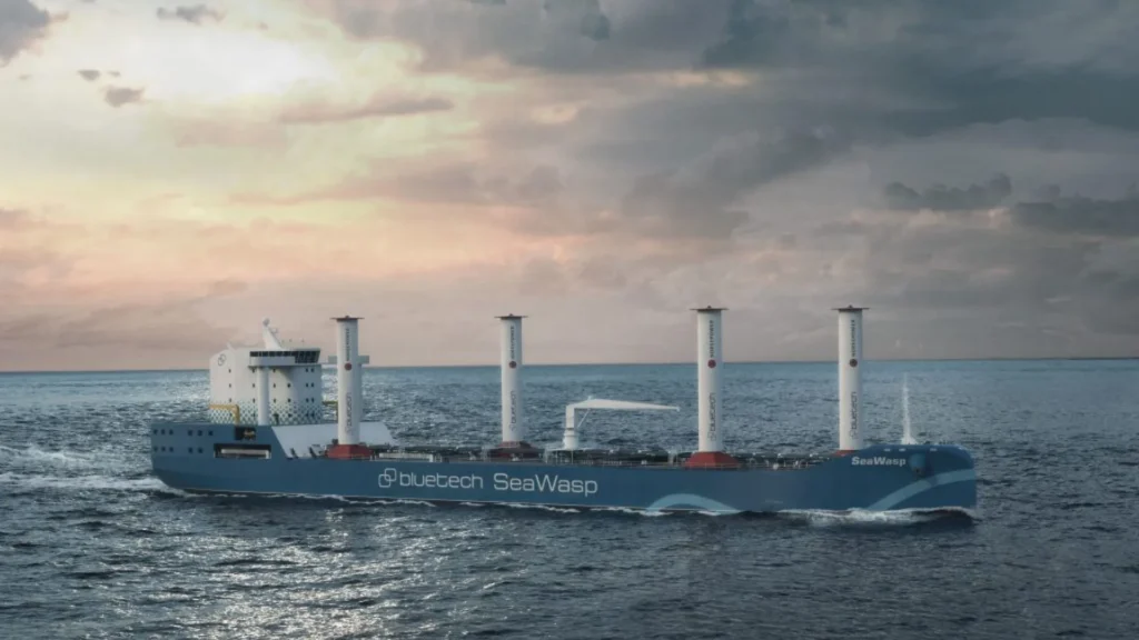INSW, Bluetech and Norsepower drive the future of wind-powered tankers