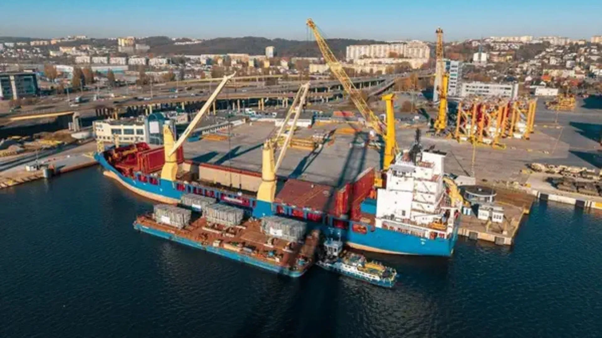 COLI Group transporta transformadores de gran tonelaje para el parque eólico marino Baltica 2 en Polonia.