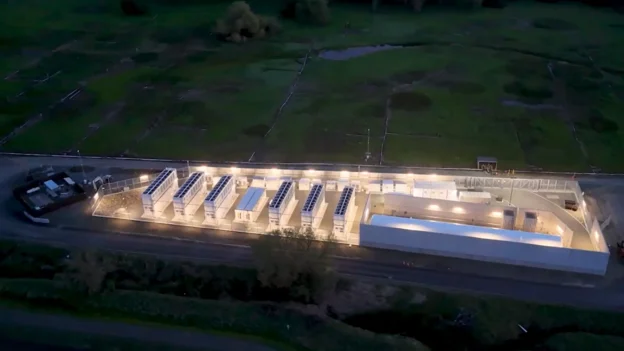 The Calistoga Resiliency Center, una microrred híbrida de energía de Energy Vault