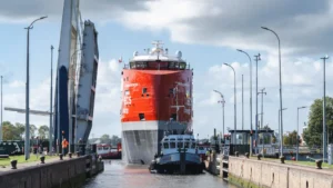 Carbon Destroyer 1 llega a Delfzijl