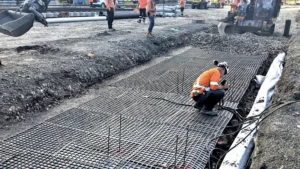Caucho reciclado refuerza vías férreas
