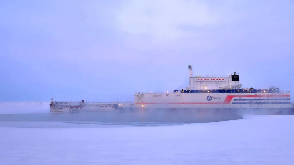 Central nuclear flotante