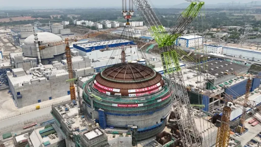 Hualong One Implements Advanced Structural Engineering in Changjiang