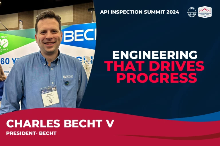 Charles Becht president of Becht at API Summit 2024