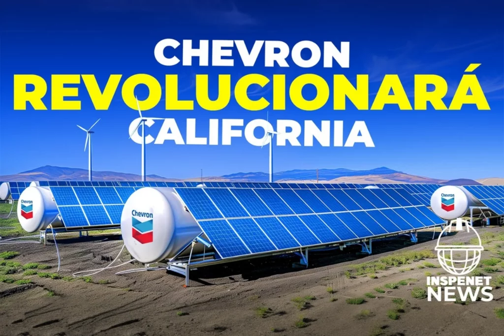Chevron lanza un audaz proyecto de hidrógeno en California