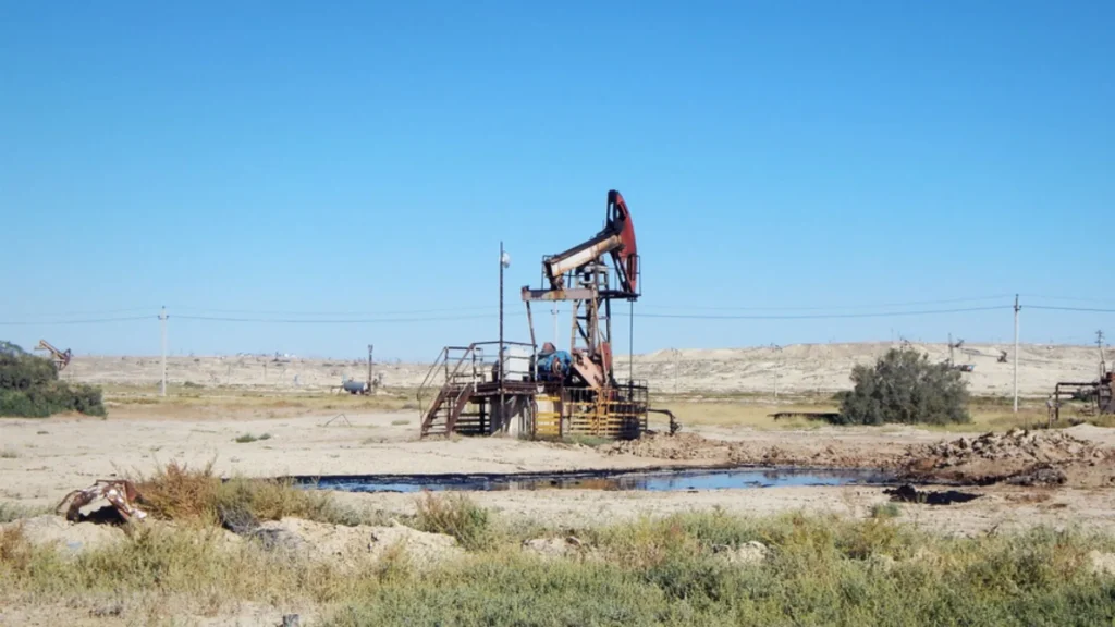 La capacidad del campo petrolero de Tengiz