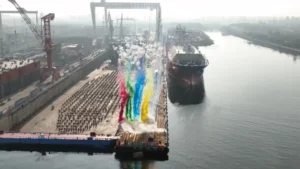 China entrega buque metanero de 175.000 m³ diseñado con tecnología nacional