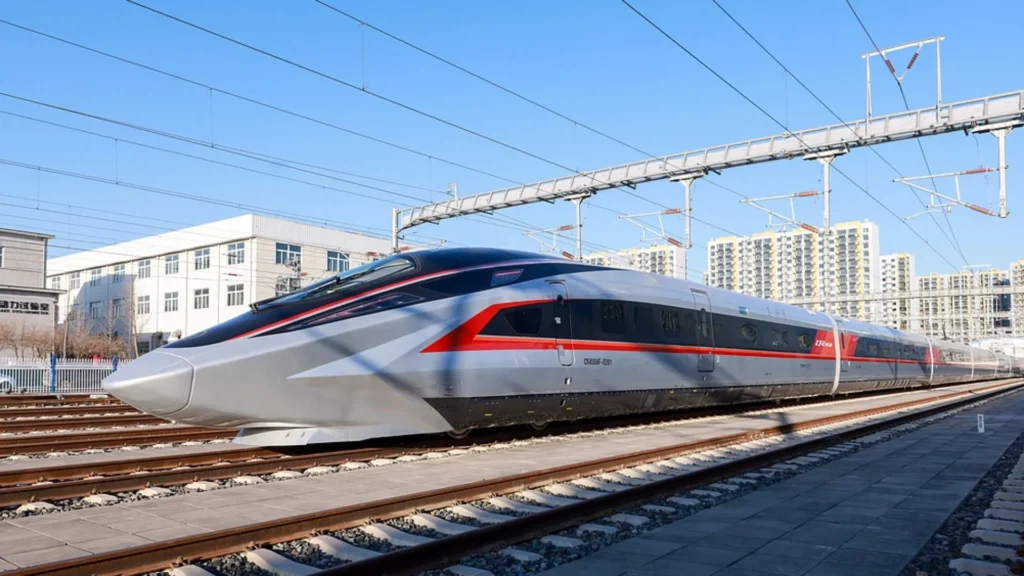 China prueba su tren de alta velocidad más rápido del mundo