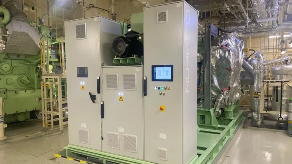 Climeon activa su sistema HeatPower 300 en un buque portacontenedores
