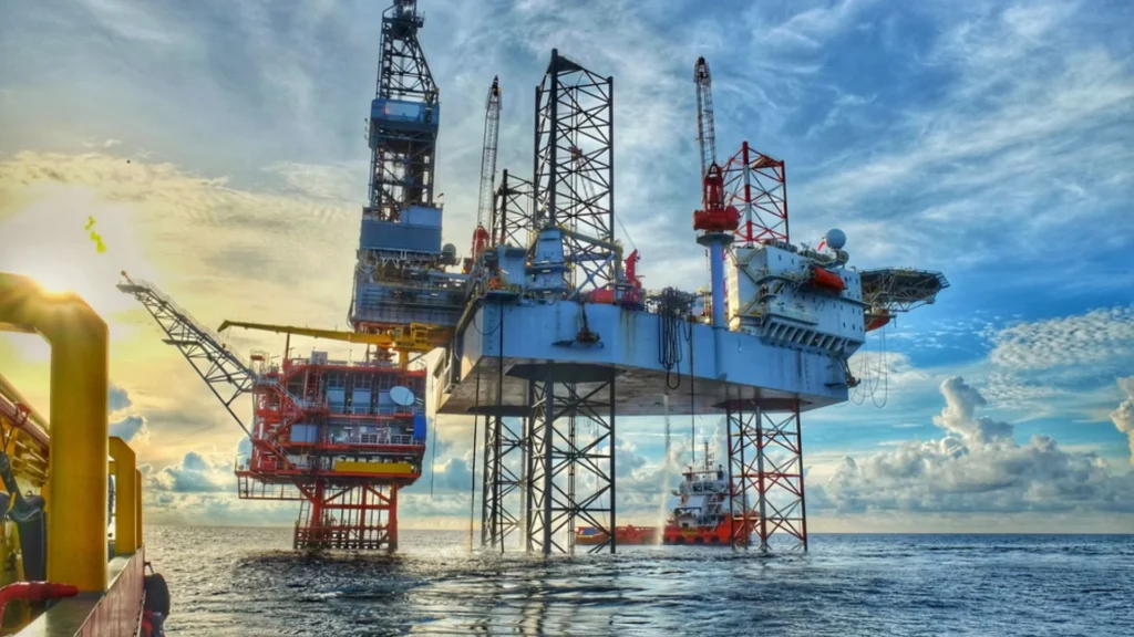 Gas en el yacimiento Selene